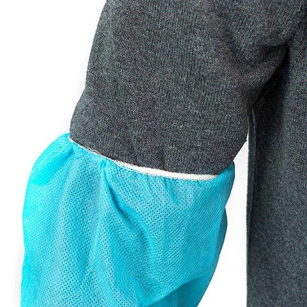 Disposable arm sleeves knitted cuffs5