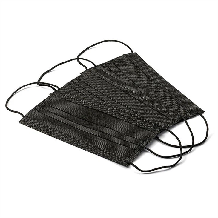 Black Disposable Face Mask